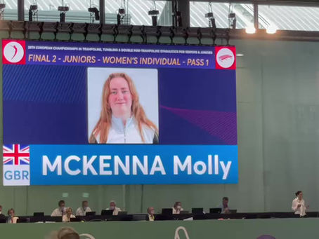 Molly’s Gymnastics Success