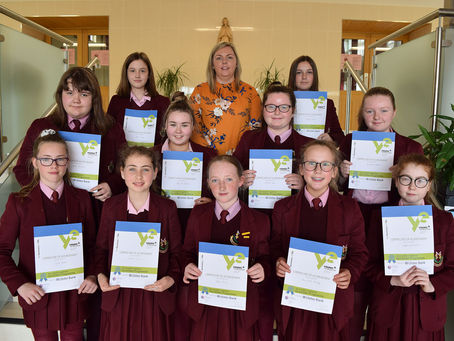 Pupils Receive Certificates For YENI Quickstart Programme