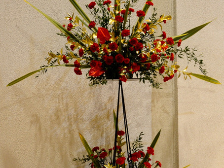 Our Christmas Altar Display