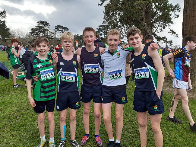 junior boys cross country team
