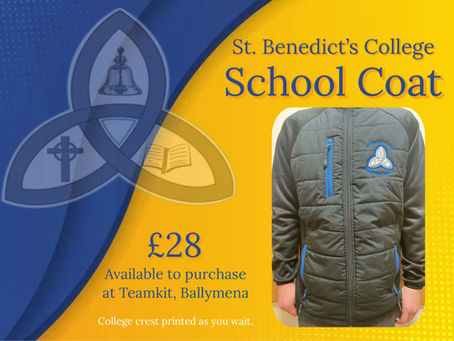 School Coat- Now available 