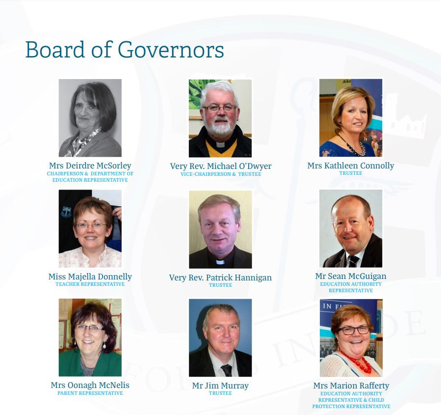 Board of Governors St Ciaran's College