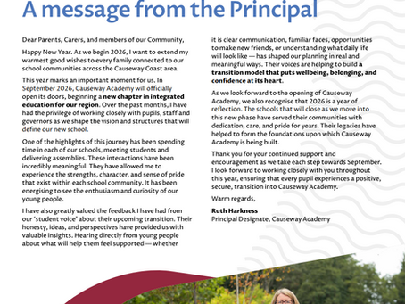 Causeway Academy Newsletter