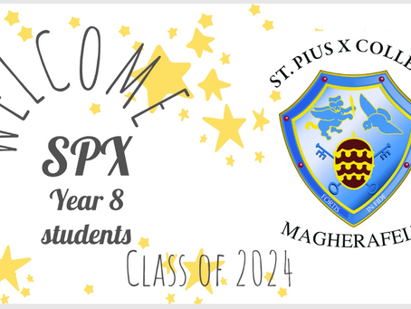 A warm St Pius X College welcome to our new Year 8 Class of 2024!