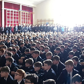 Whole school Hogan Cup Assembly