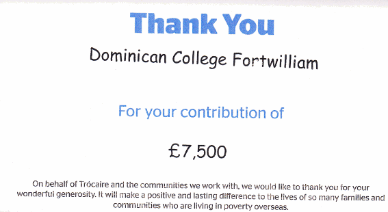 A Big Thanks From Trocaire