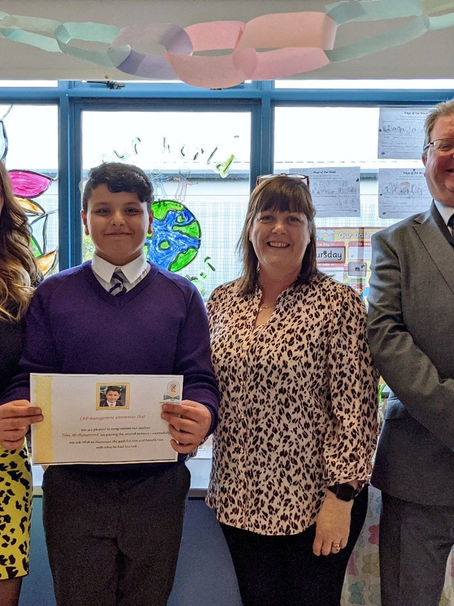 Celebrating Taha’s Success