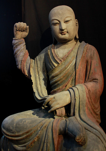 唐代香樟木雕羅漢坐像| China Art Window