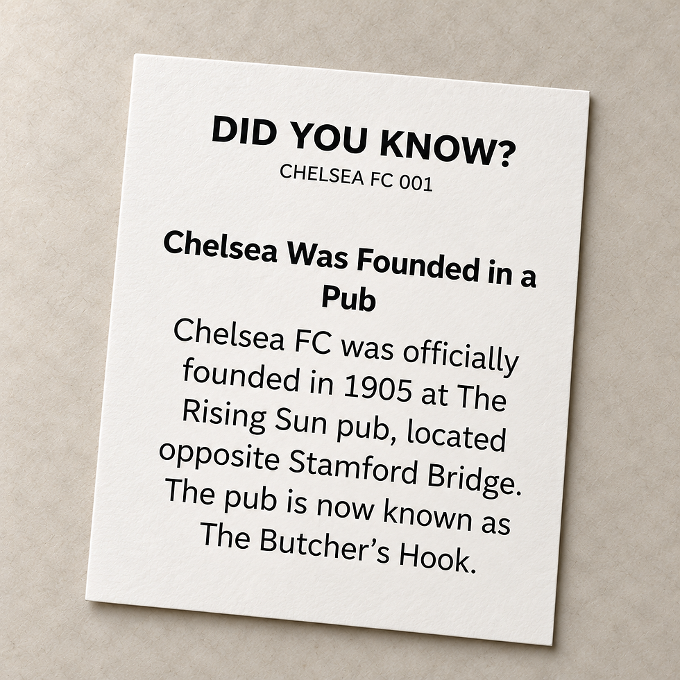 Thumbnail: Chelsea | The GoalPost Snail Club