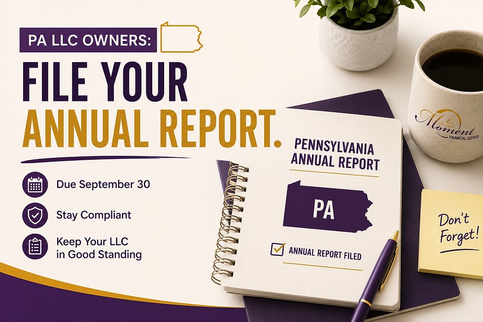 Why PA LLC Owners Must File Their Annual Report