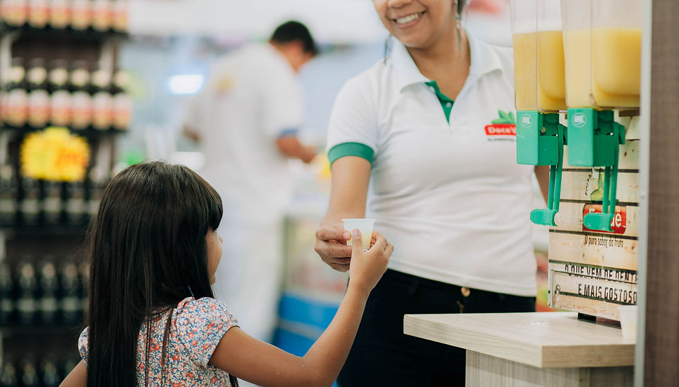 Sampling em Supermercados