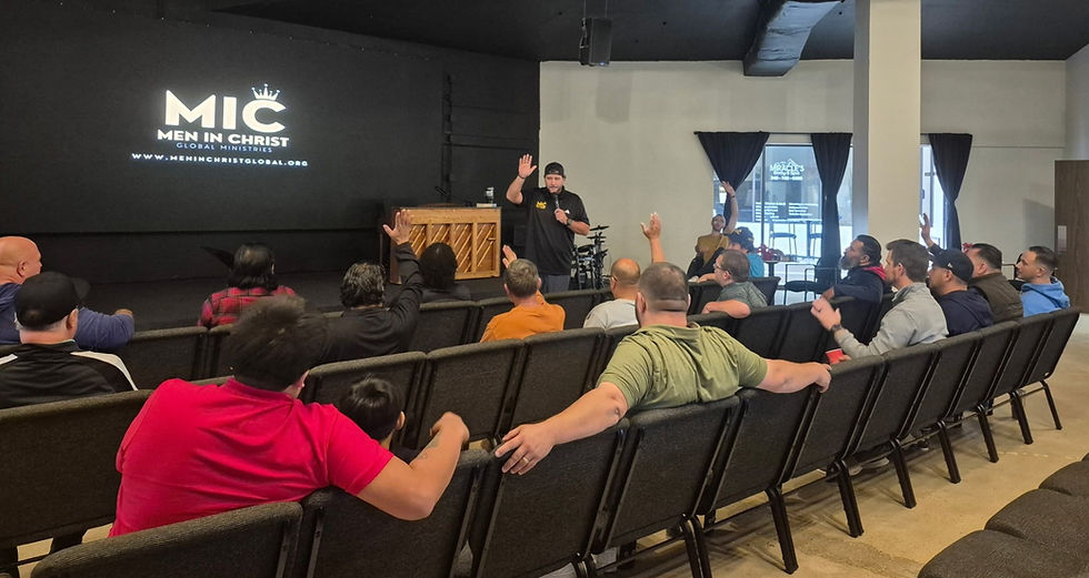 “Men in Christ Houston Men’s Breakfast: A Powerful Gideon Message on Brotherhood and Freedom”