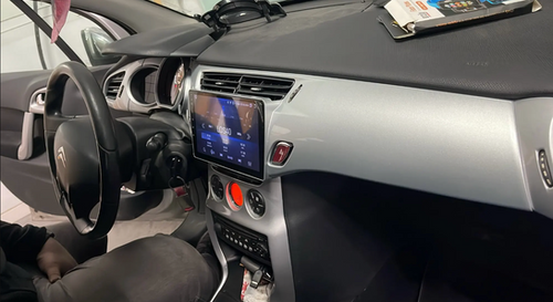 Autoradio Android 15 Da 9 Pollici Per Citroen C3 DS3 2010-2016 - Schermo 2 Din Con Carplay Wireless, GPS, Telecamera Posteriore E Comandi Al Volante