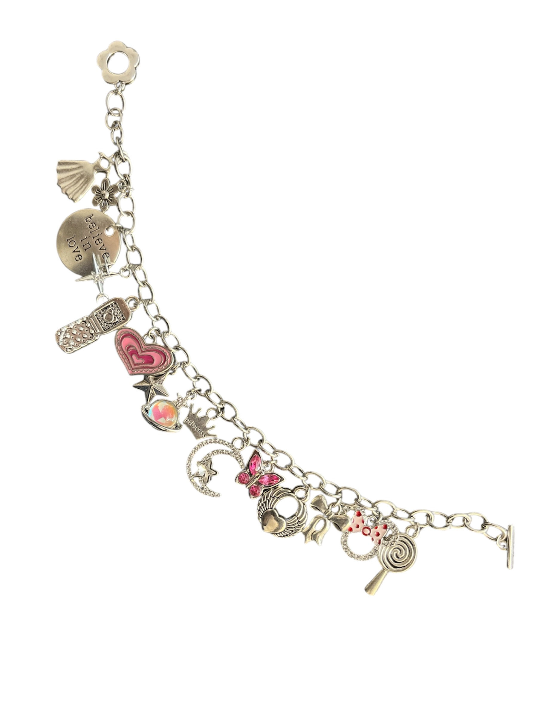 Silver Chain Link Bracelets 