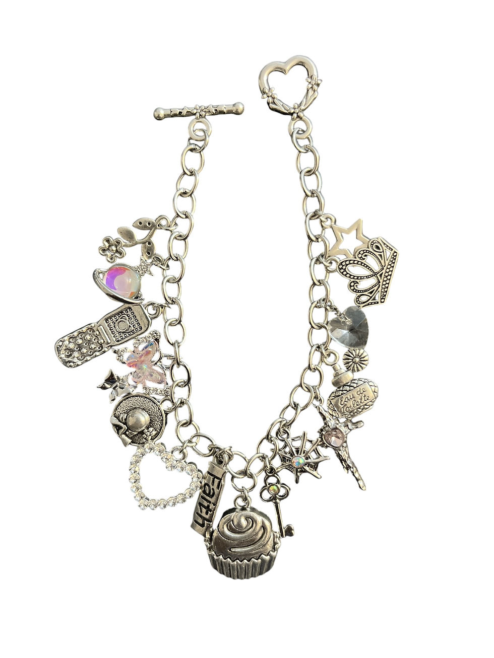 Thumbnail: Silver Chain Link Bracelets 