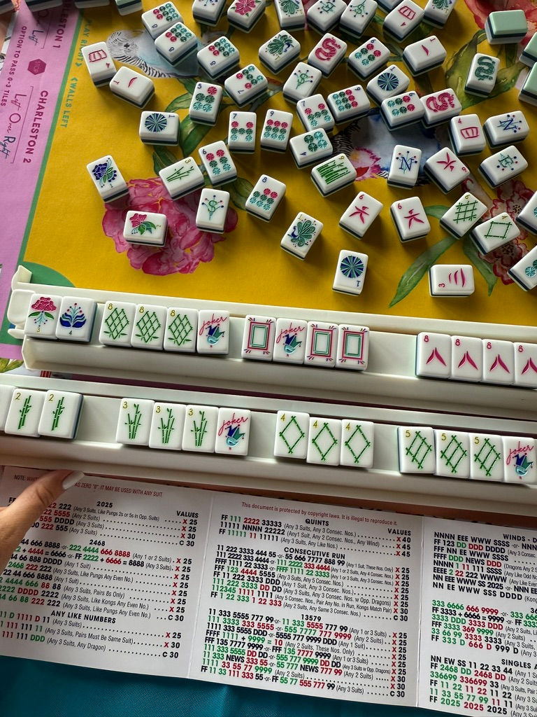 Learn to play mahjong with Missy Mahjong.