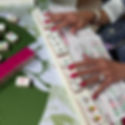 A mahjong game in Chicago.