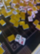 Play with traditional mahjong tiles in Nashville.