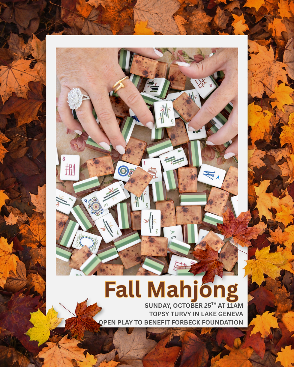 Fall Mahjong Fundraiser