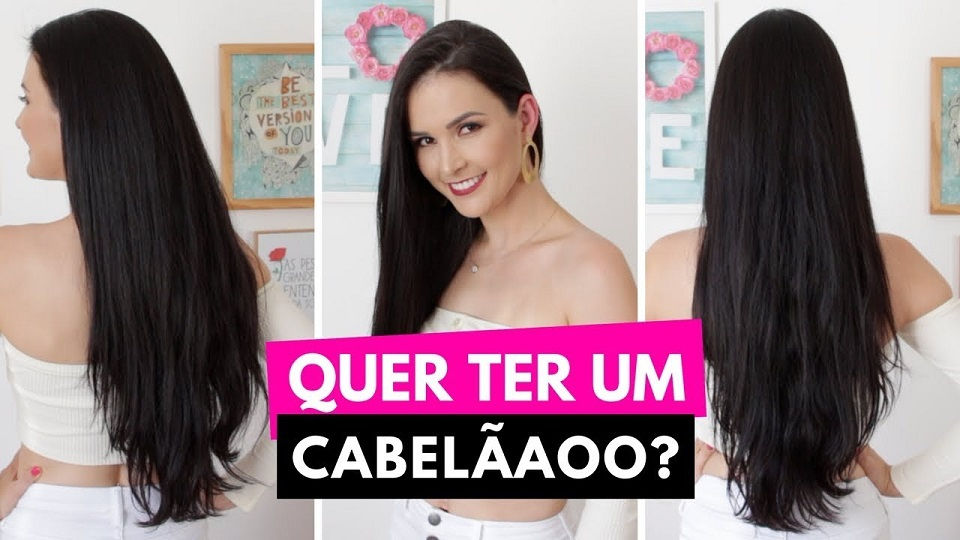 Como fazer seu cabelo crescer mais rápido!