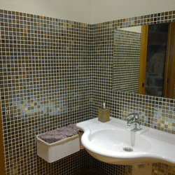 Cocktail Kollektion - Kir Royal 25×25 mm Glasmosaik