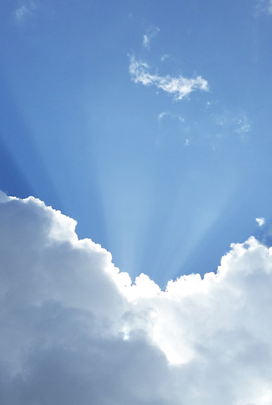 Himmel voller Licht