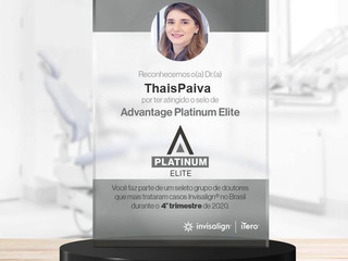 Parabéns Dra. Thais - Invisalign Doctor