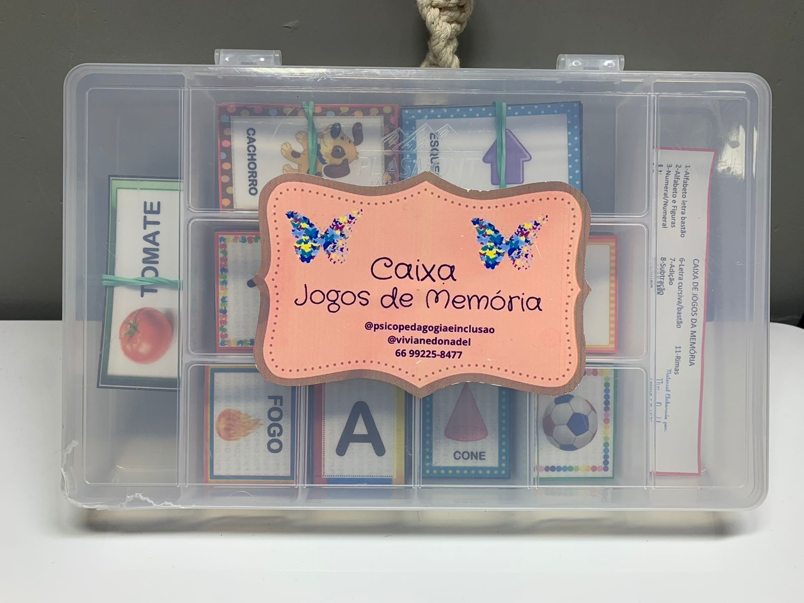 Caixa de Jogos de Memória