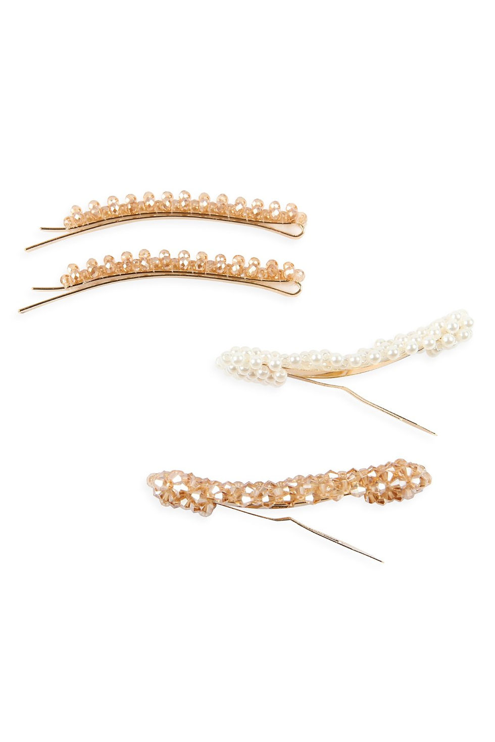 Thumbnail: Glass Beads and Pearl Hair Pin Set