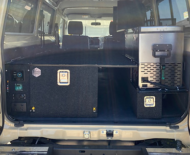 Troopy custom draw system, built in house