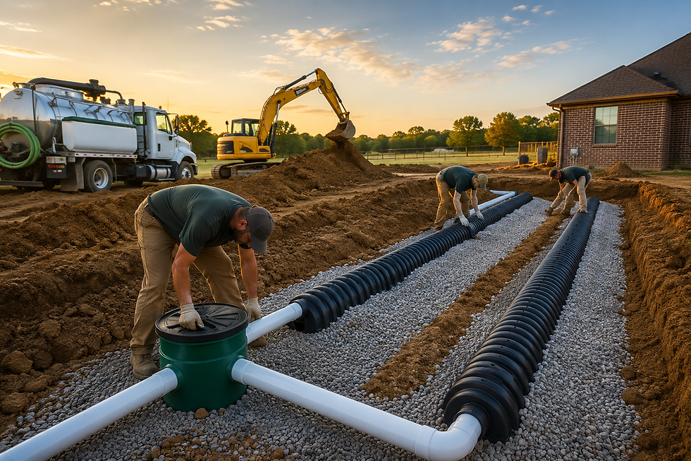 Drain Field Repair & Installation