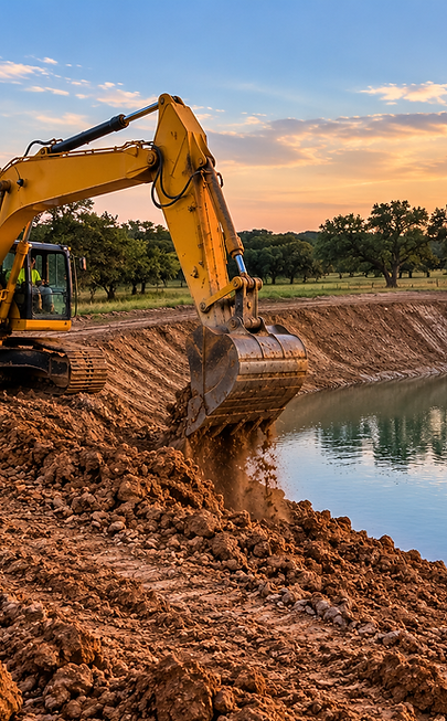Excavation services in Anna, TX by Caddo Creek Septic & Excavation