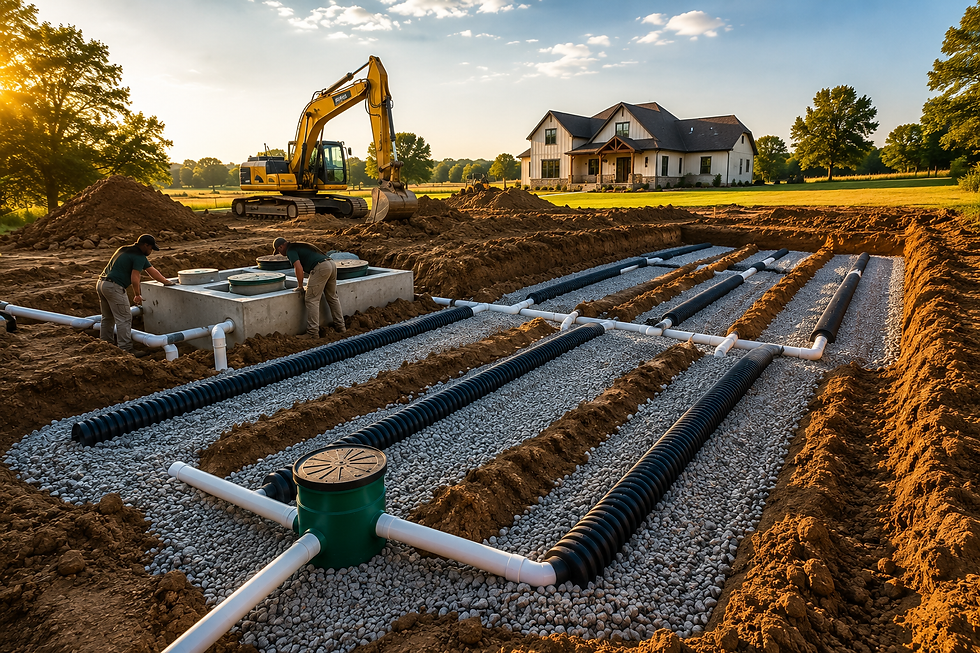 Drain Field Repair & Installation