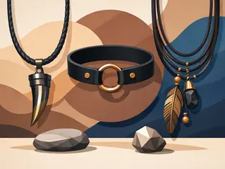13 Leather Necklace Ideas That Feel Bold