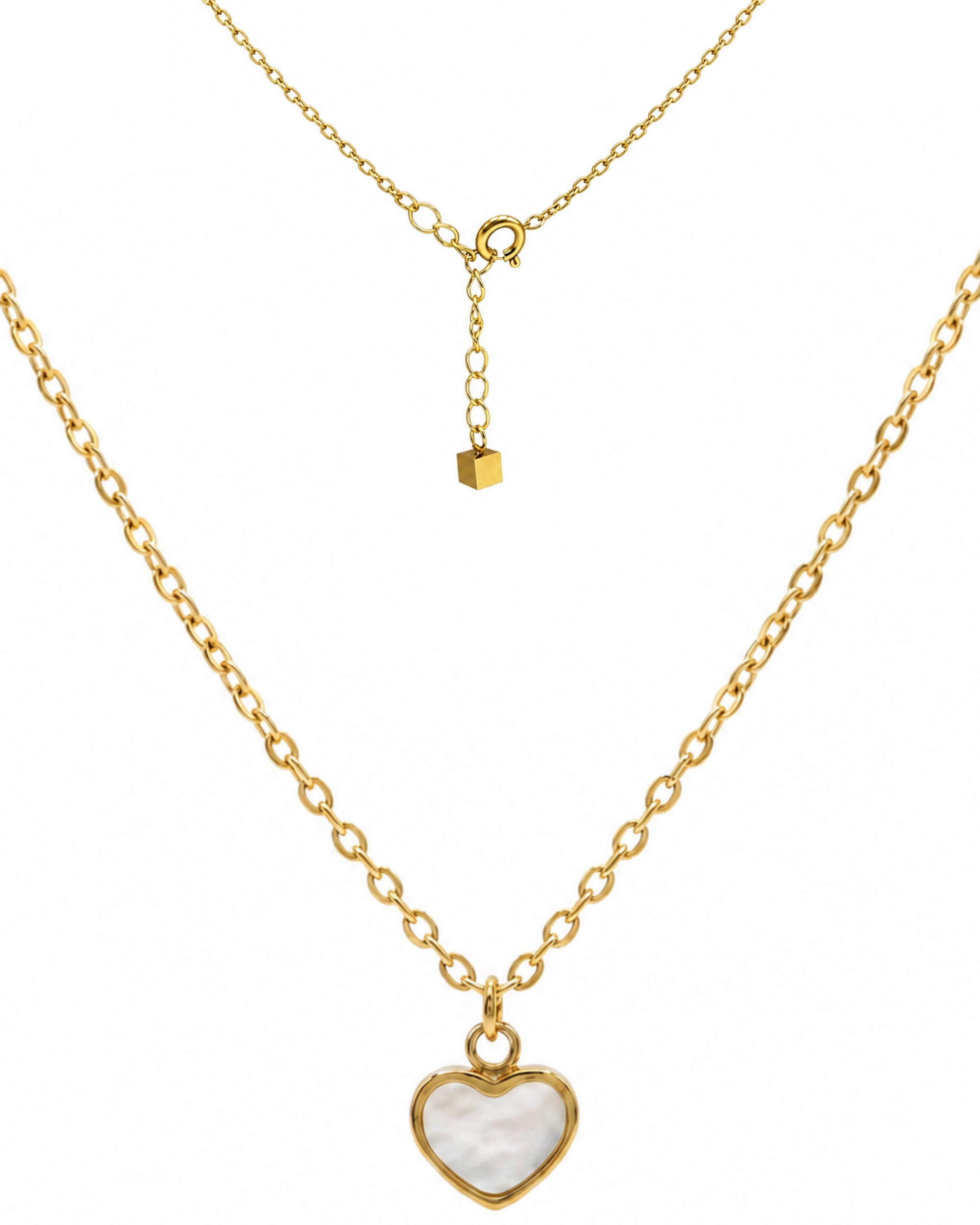 Leporem 18K Gold Plated 316L Surgical Steel Neckalces