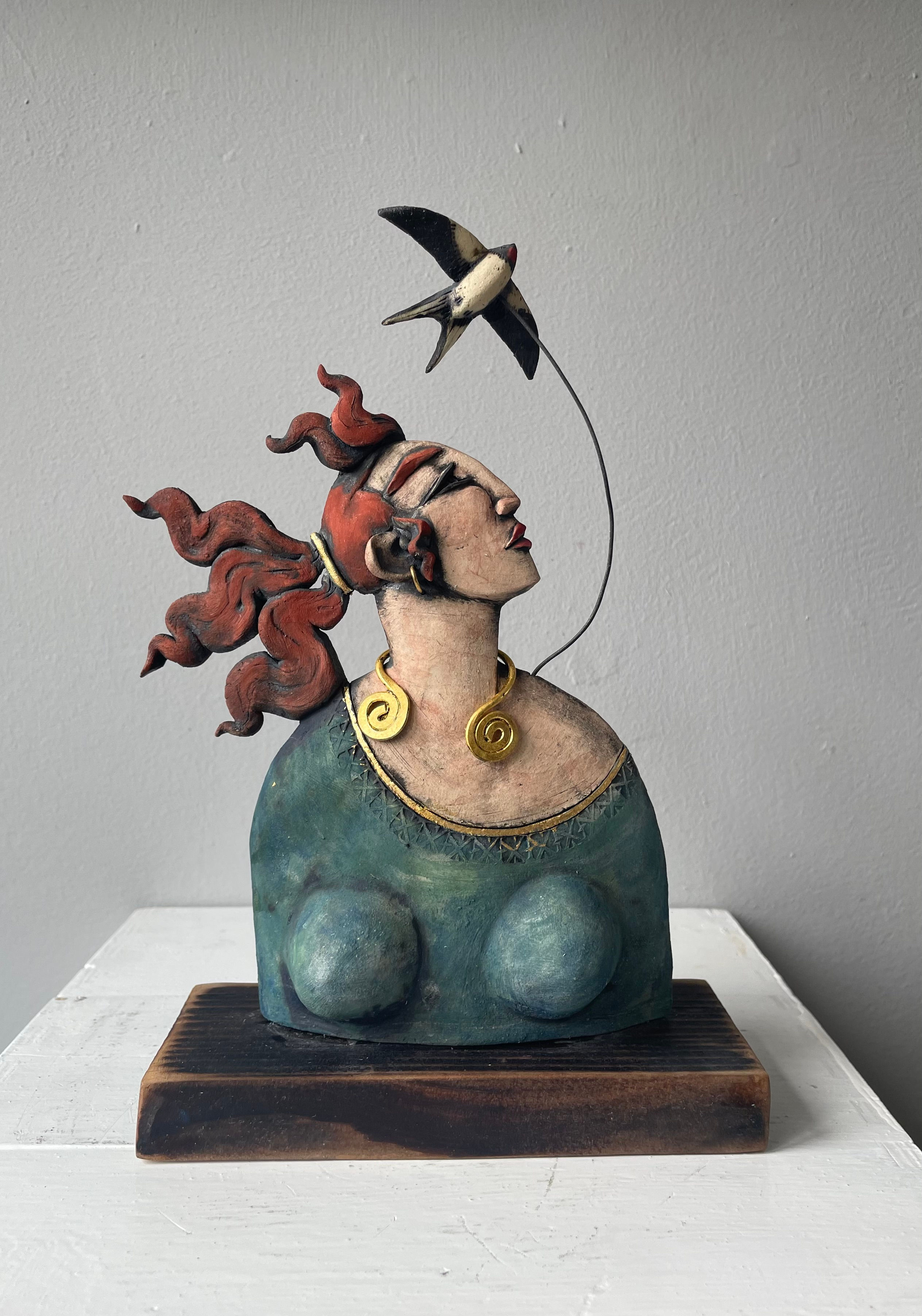 Boudicca with Swallow