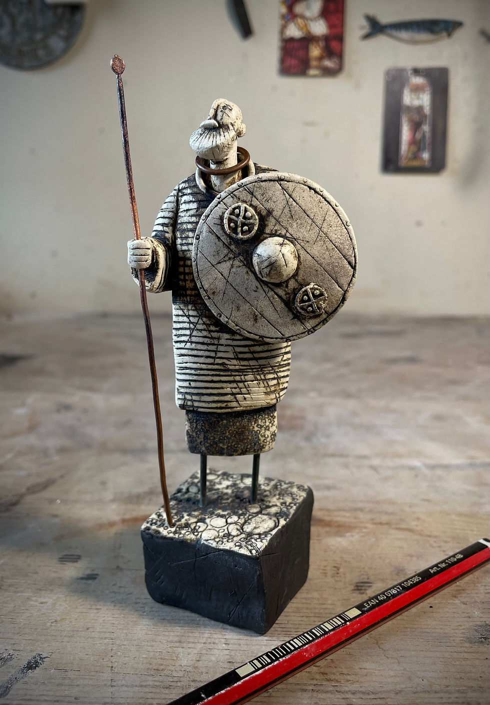 Thumbnail: Scrimshaw warrior