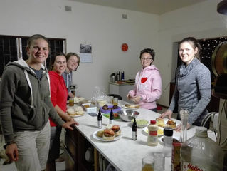 Burgers with some Locals