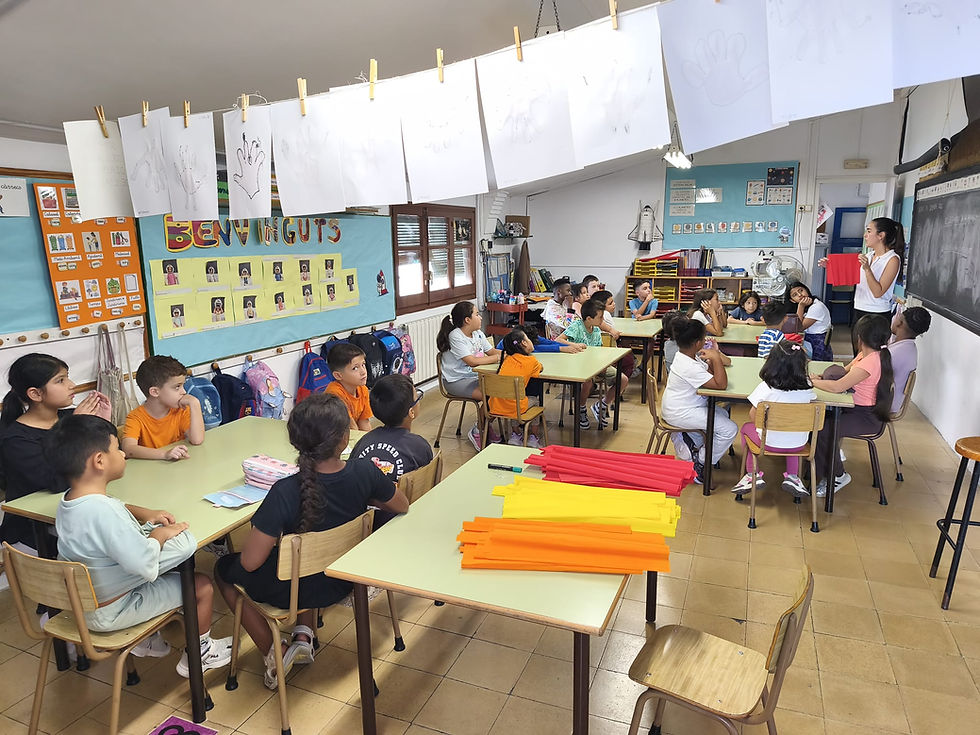 Preparem les disfresses pel Cercavila de la Mercè