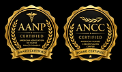 AANP and ANCC board certified Family Nurse Practitioner credentials