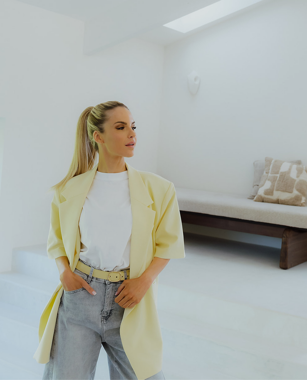 Thumbnail: Babette Blazer Yellow