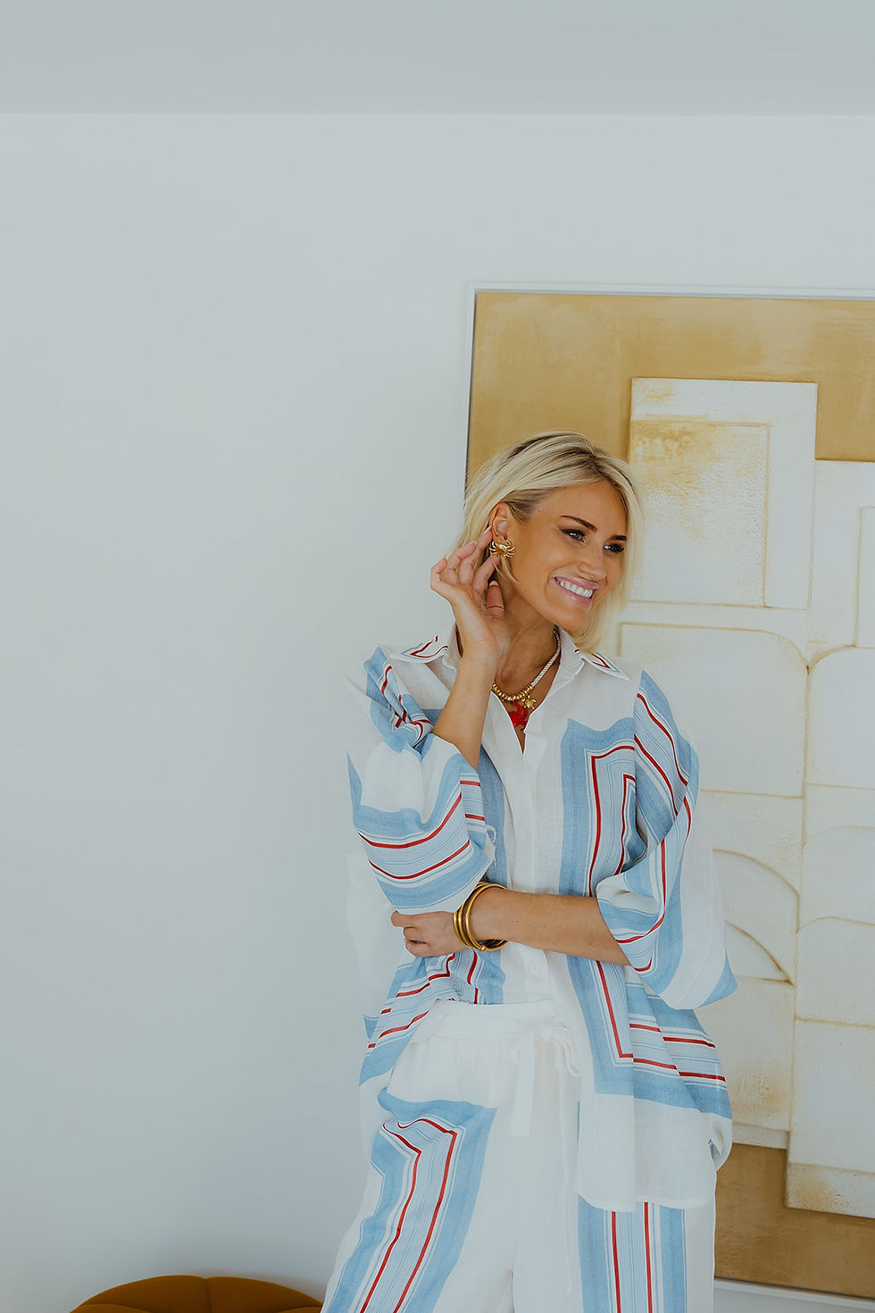 Thumbnail: Madeleine Set Ecru