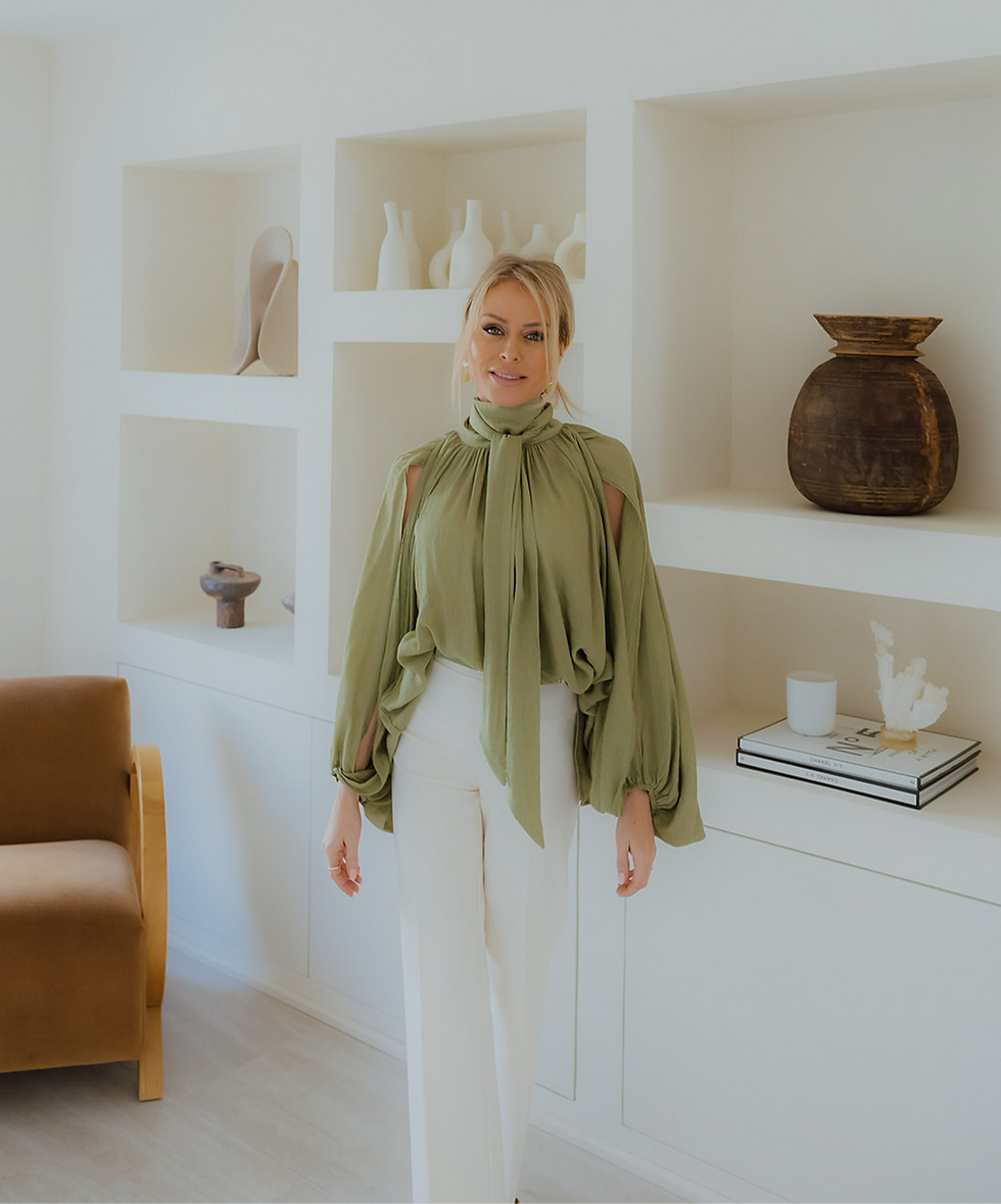 Thumbnail: Camille Blouse Green