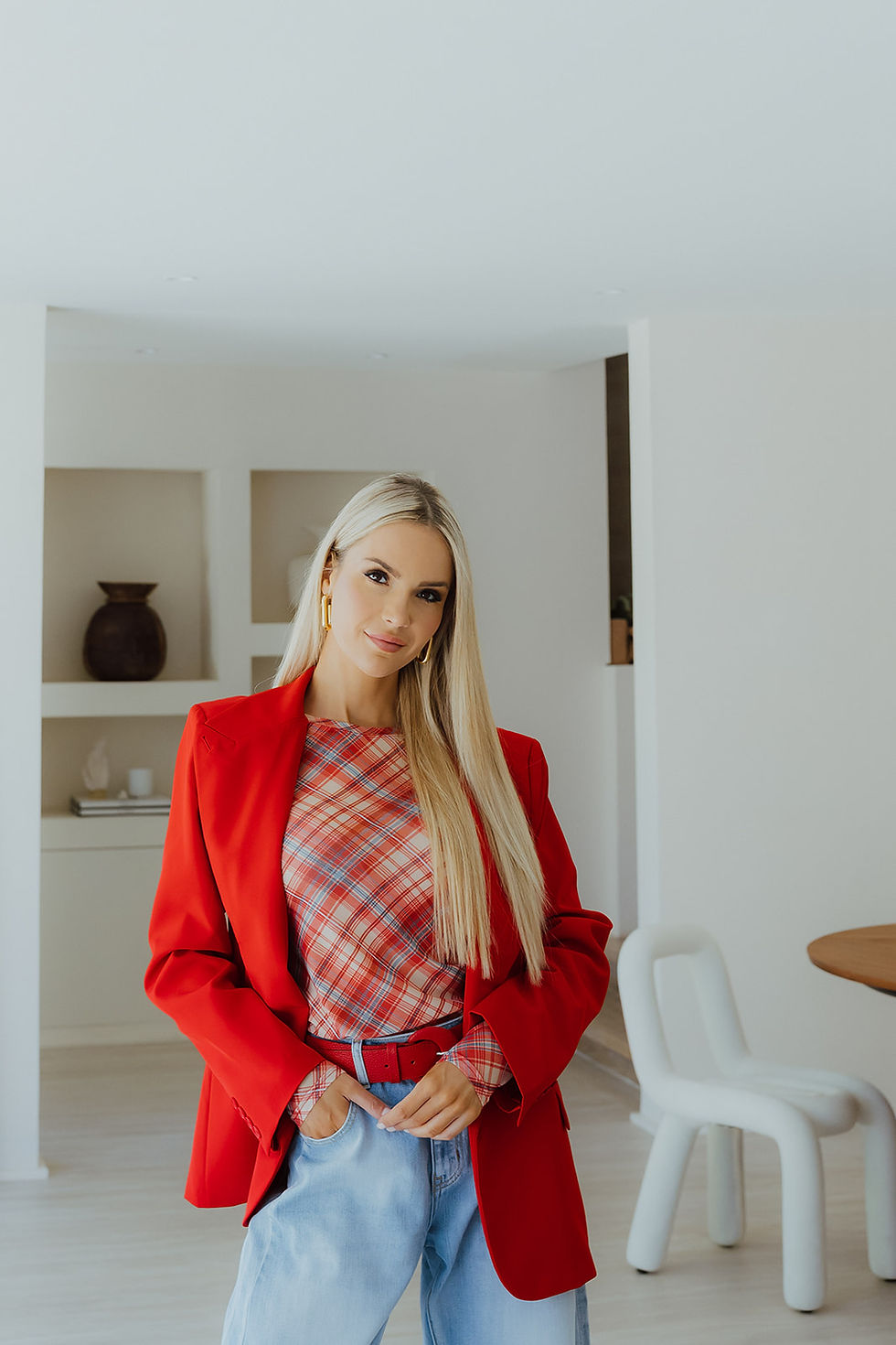 Thumbnail: Anouck Blazer Red