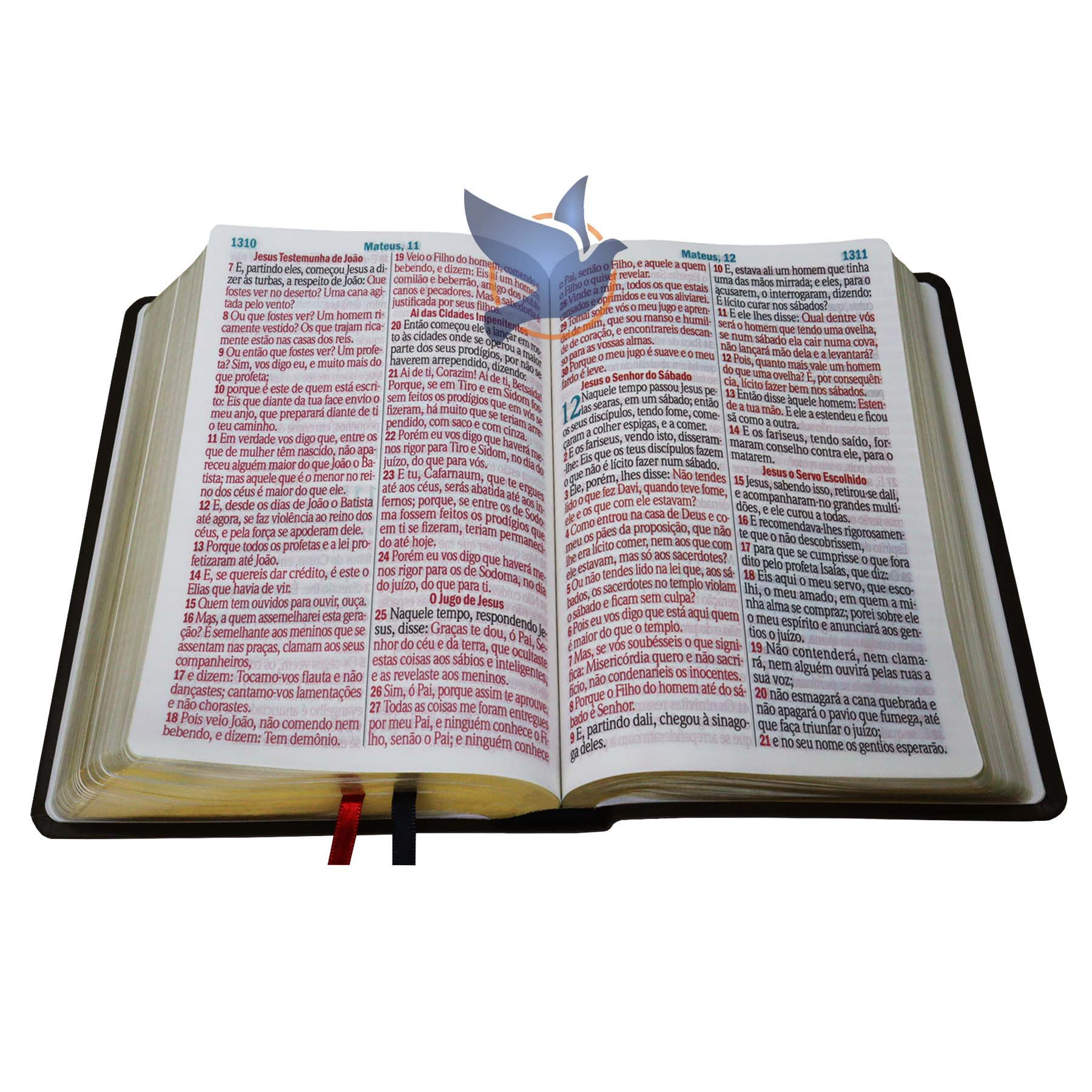 Giant Holy Bible Letter Jumbo ARC Almeida Magazine Corrected with Harp Brown Cro