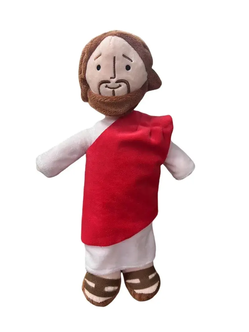 Novo boneco de pelúcia árabe de Jesus e Maria, brinquedo para o Dia das Crianças