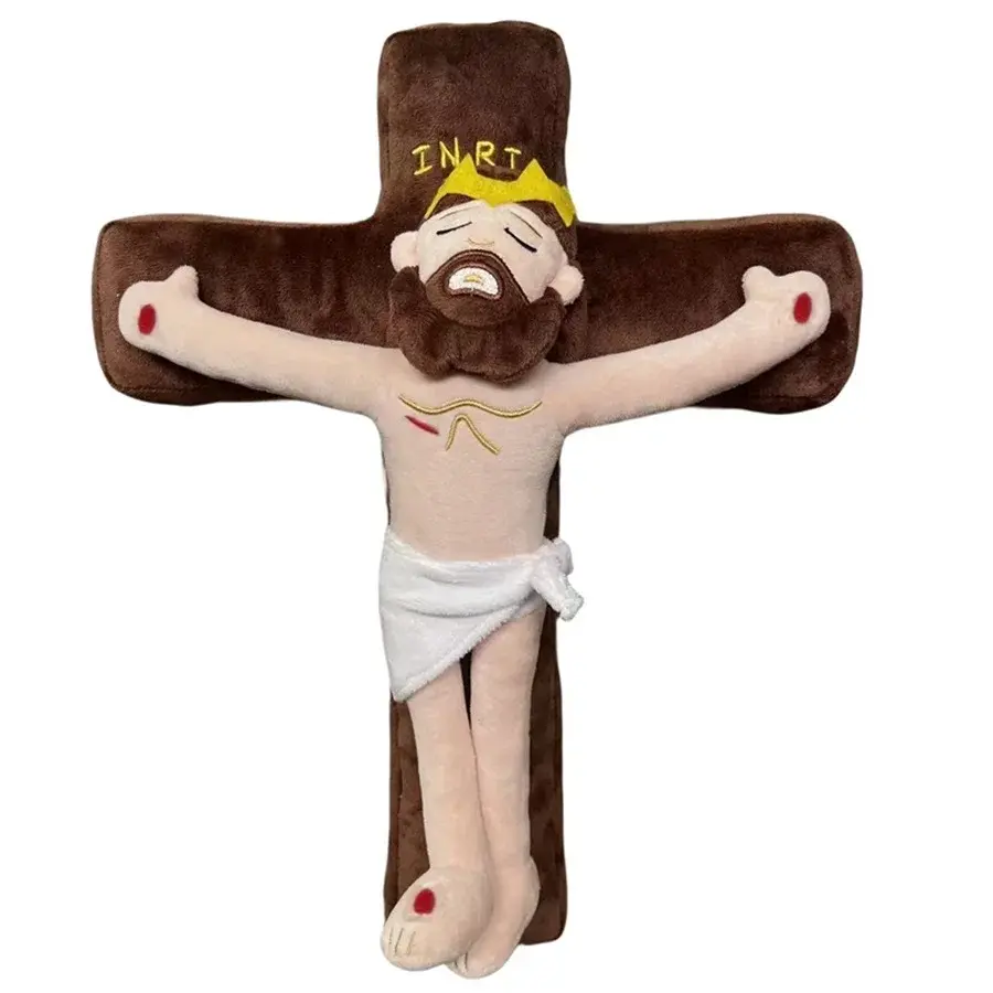 Novo boneco de pelúcia árabe de Jesus e Maria, brinquedo para o Dia das Crianças