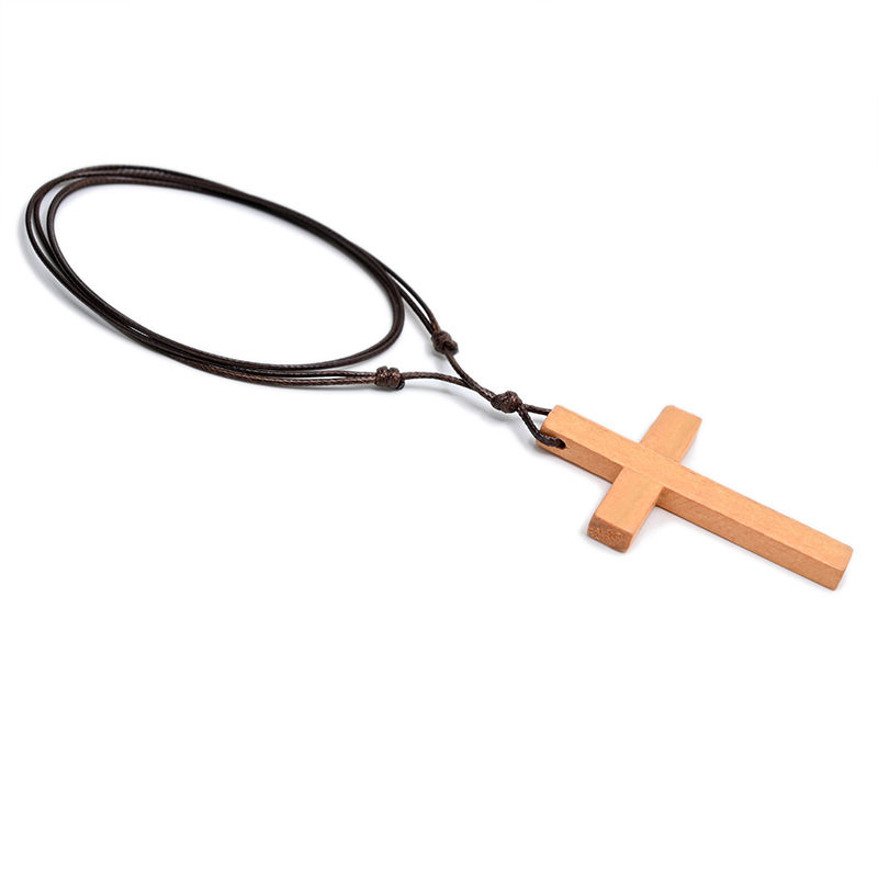 Colar com pingente de cruz católica em vários estilos, estilo gargantilha
