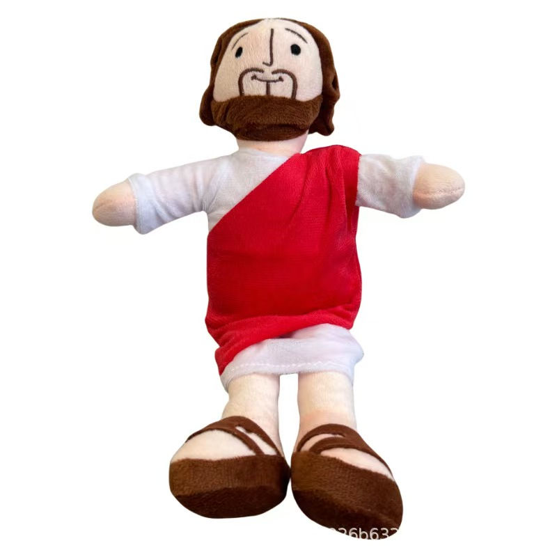Novo boneco de pelúcia árabe de Jesus e Maria, brinquedo para o Dia das Crianças