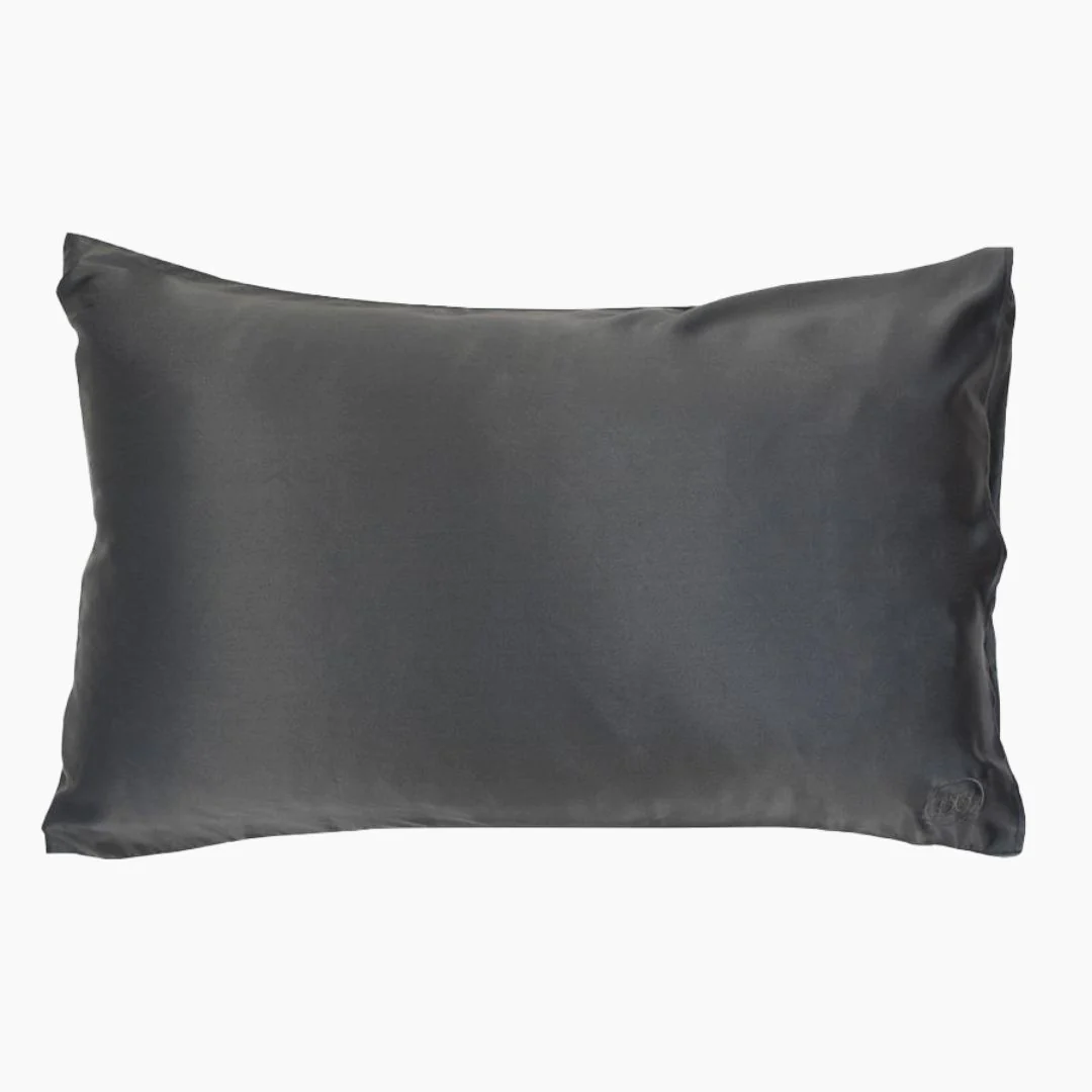 Silk Pillowcase Charcoal - The Goodnight Co.